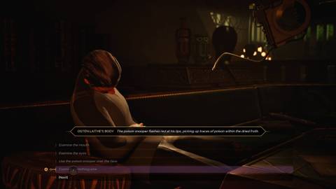 Use Poison Snooper on Osten Laithe Proces-Verbal Quest Dune Awakening