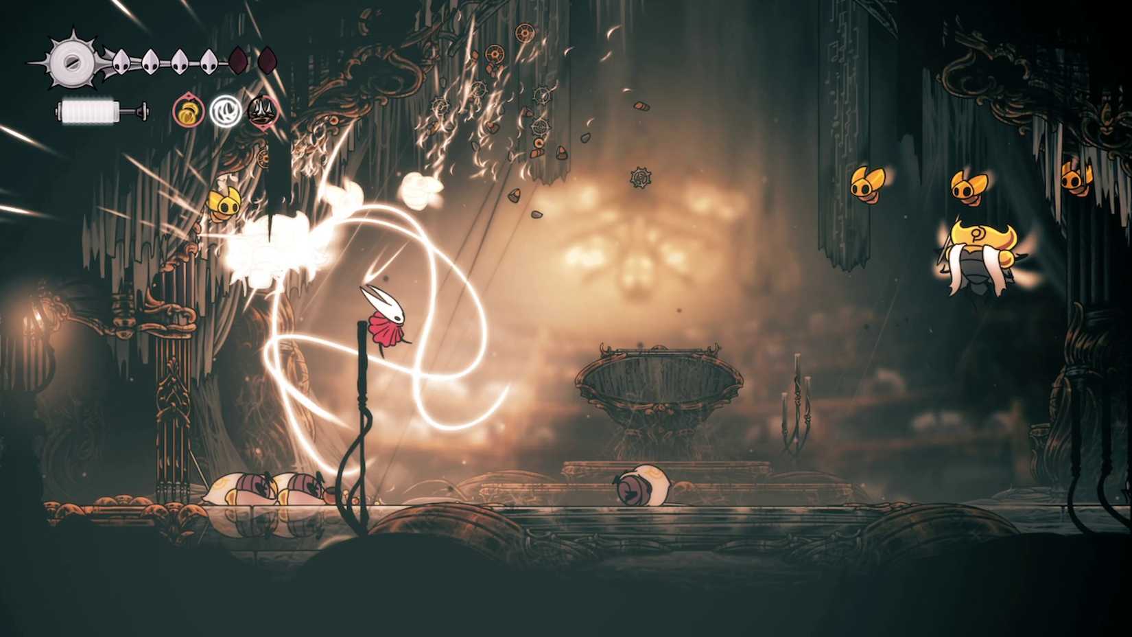 usando thread storm em high halls gauntlet em silksong Silksong High Halls Gauntlet Guia Completo | Dropraro