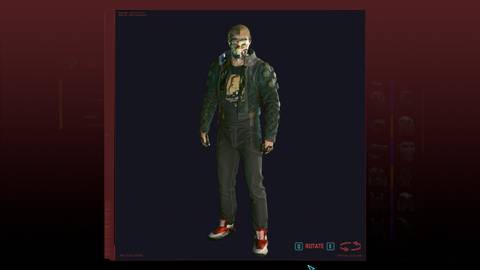 v and a barghest mask