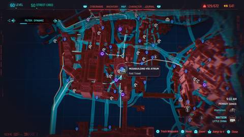 V's Apartment location