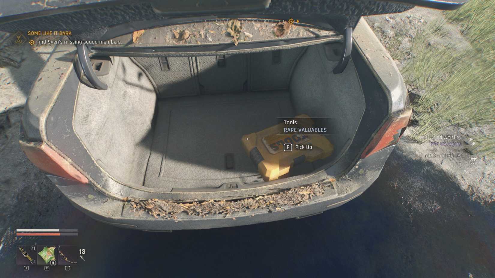 Valuables in Cars Dying Light The Beast