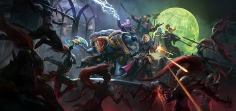 Warhammer 40,000 Rogue Trader Key Art