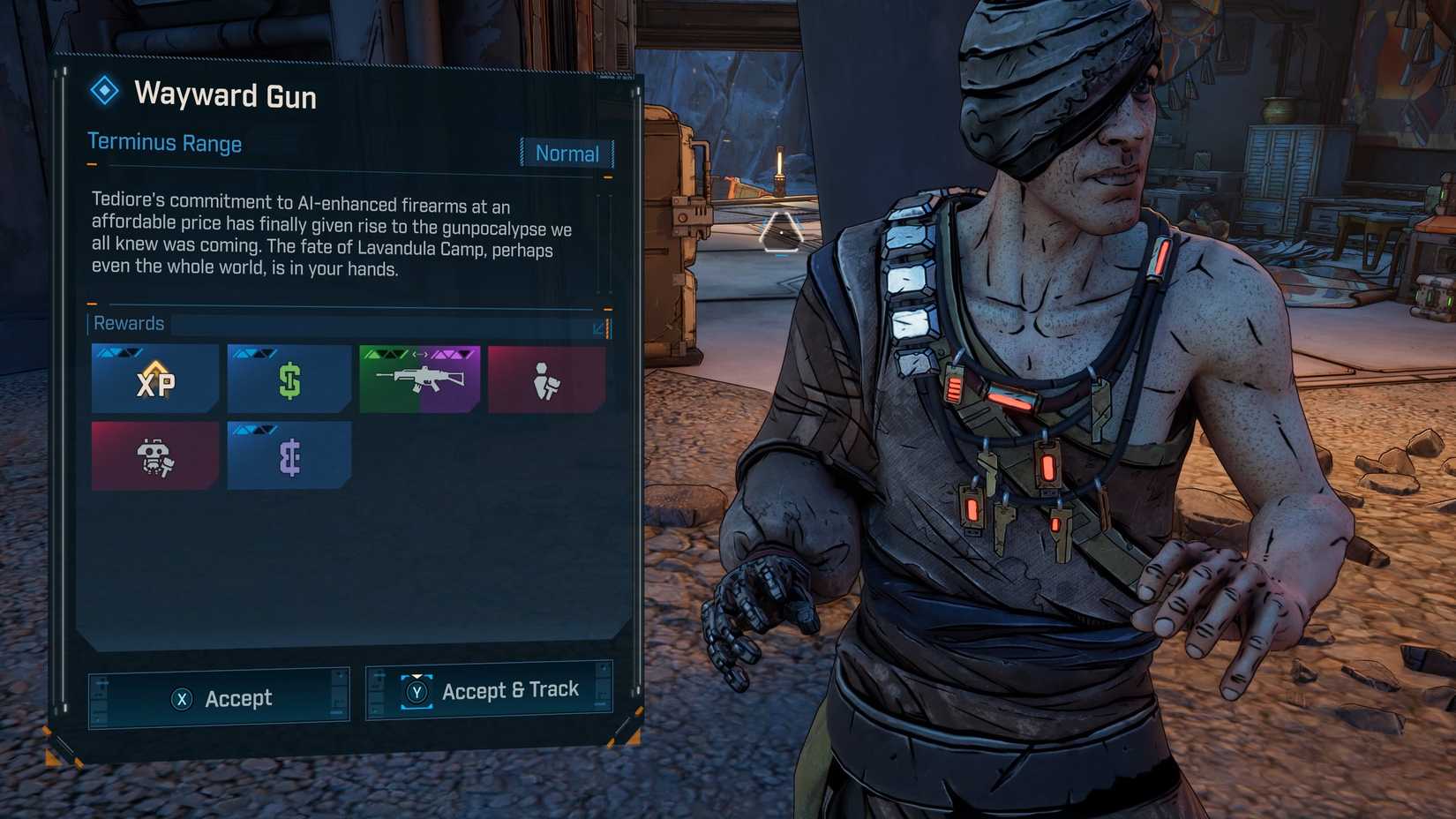 Wayward Gun Quest Borderlands 4