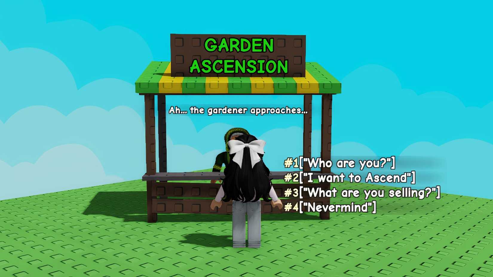 what is garden ascension in grow a garden