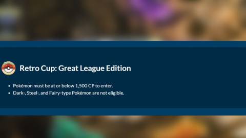 What is Retro Cup Pokemon GO