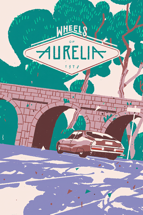 Wheels of Aurelia 1978 Tag Page Cover Art