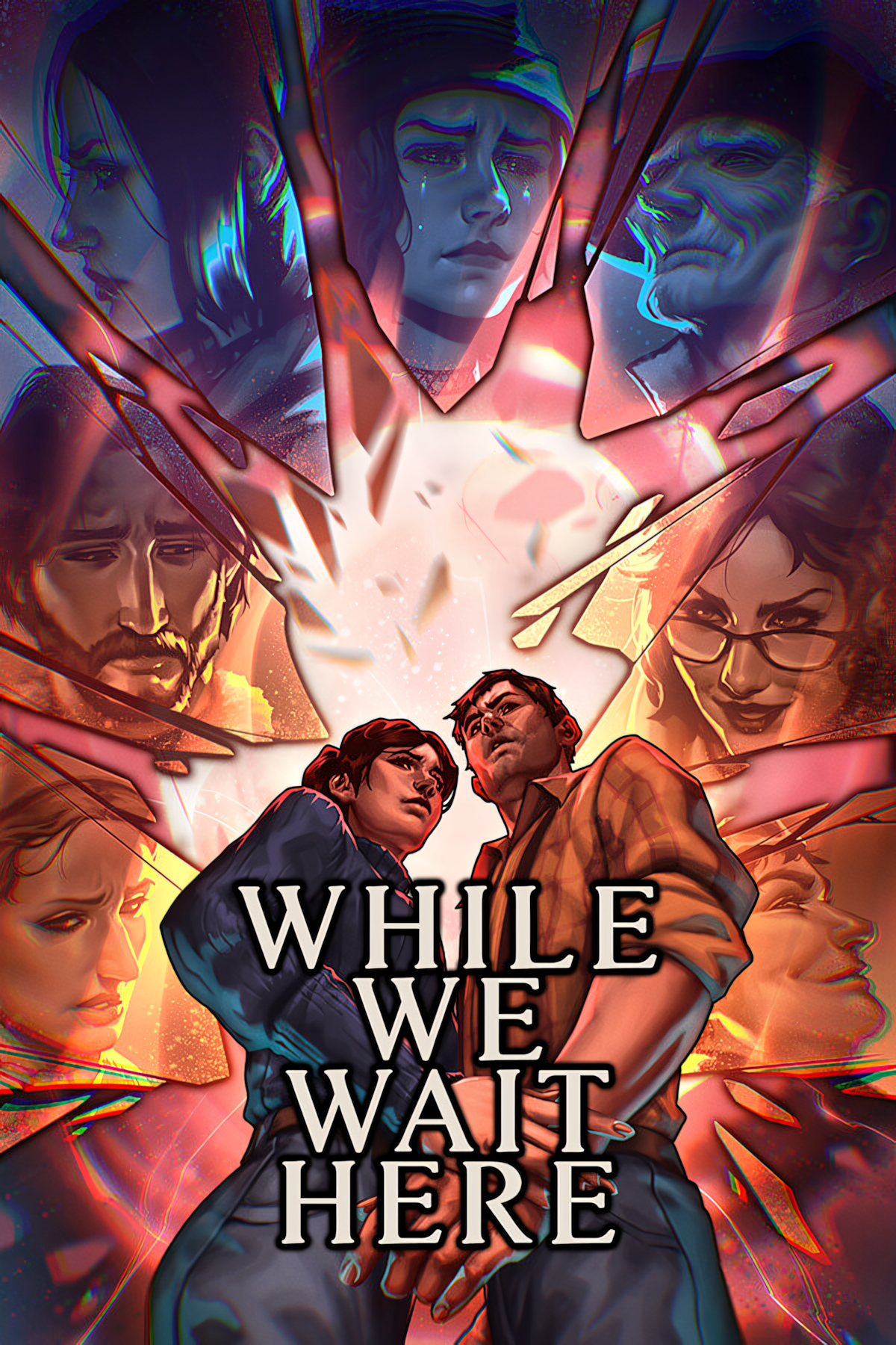 While We Wait Here Tag Page Cover Art