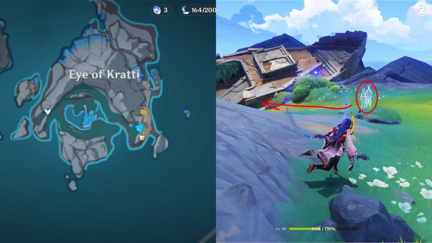 whisper beneath the waves quest 1 in genshin impact-1