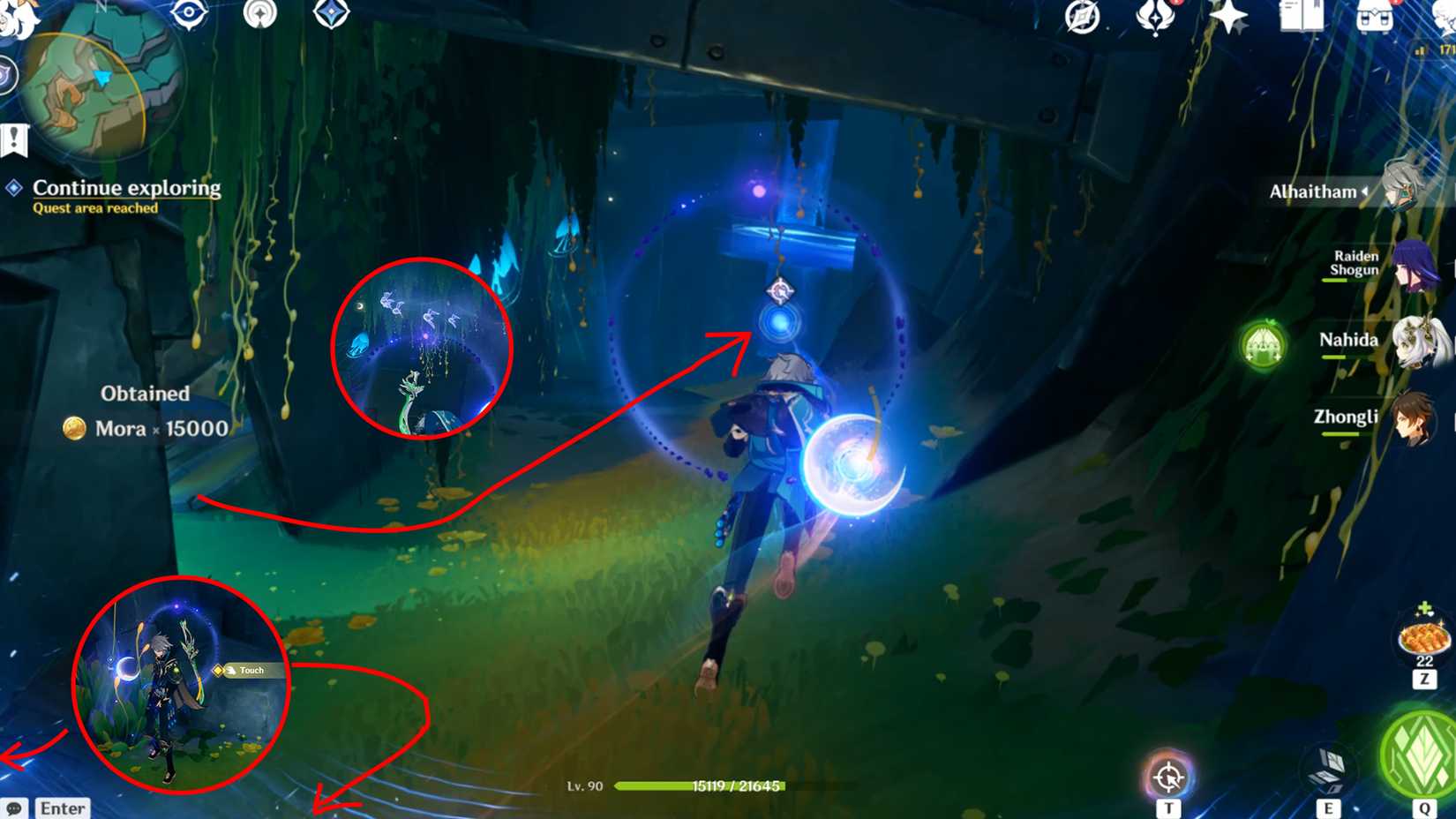 whisper beneath the waves quest 3 in genshin impact