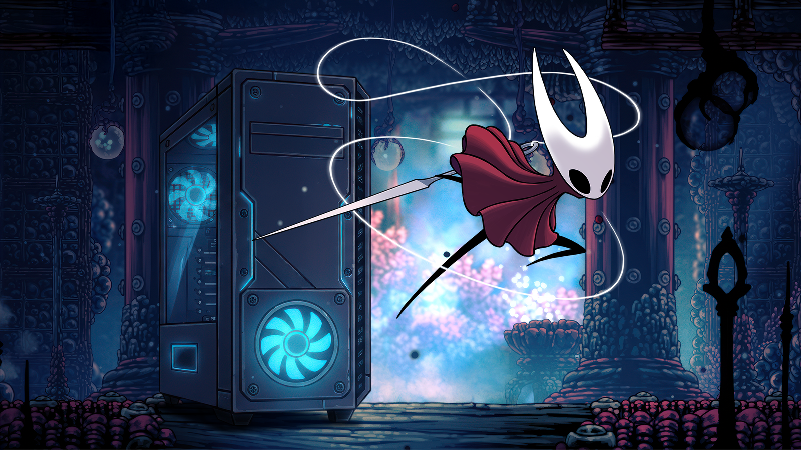 hollow knight silksong hornet with pc