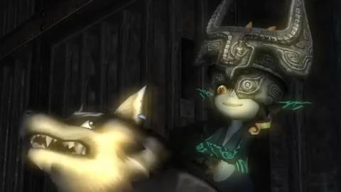 Wolf Link and Midna - The Legend of Zelda Twilight Princess