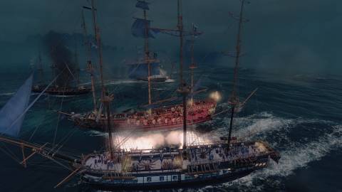 world of sea battle two ships fighting