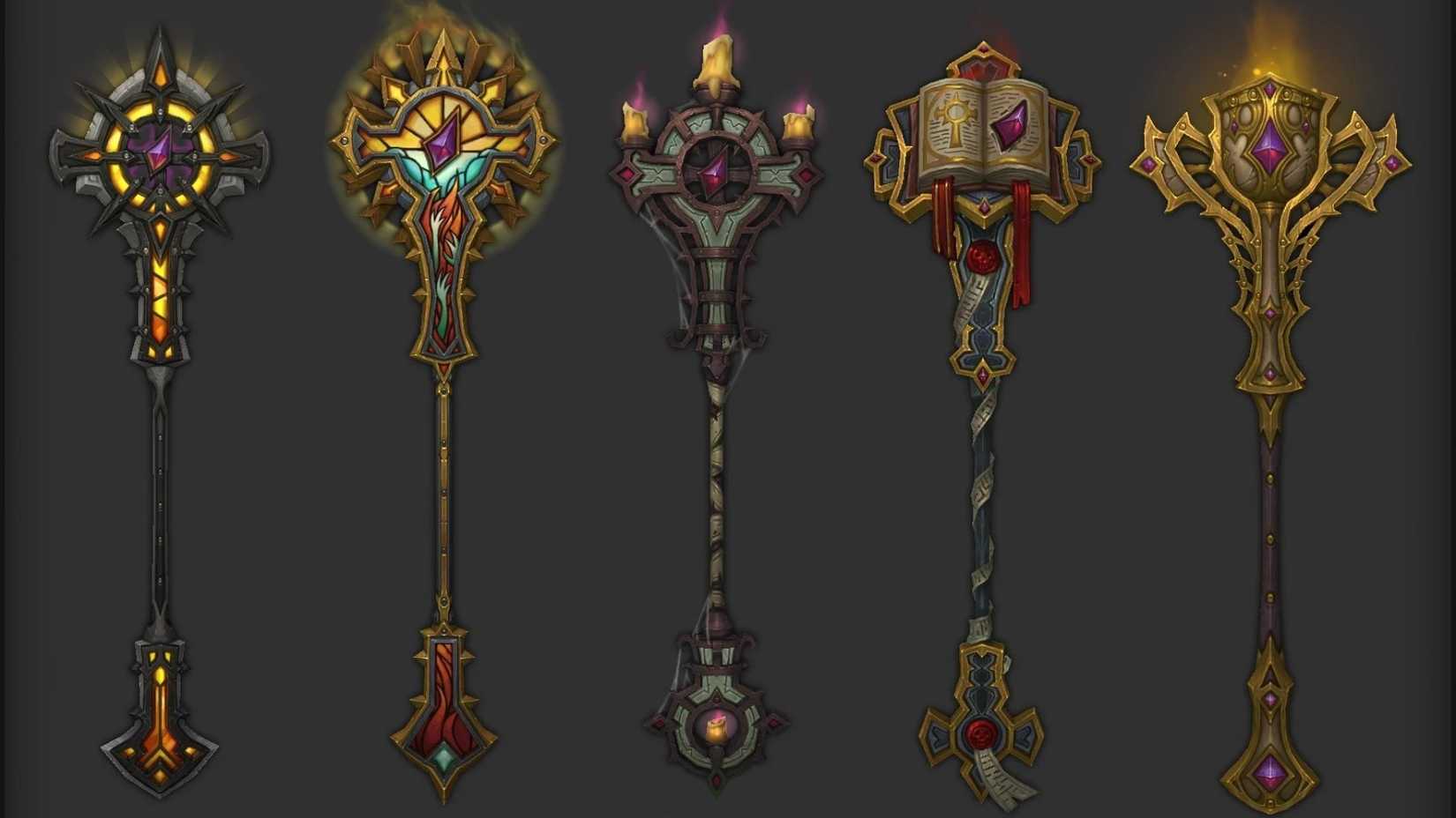 world of warcraft legion artifact weapon appearances light's wrath priest