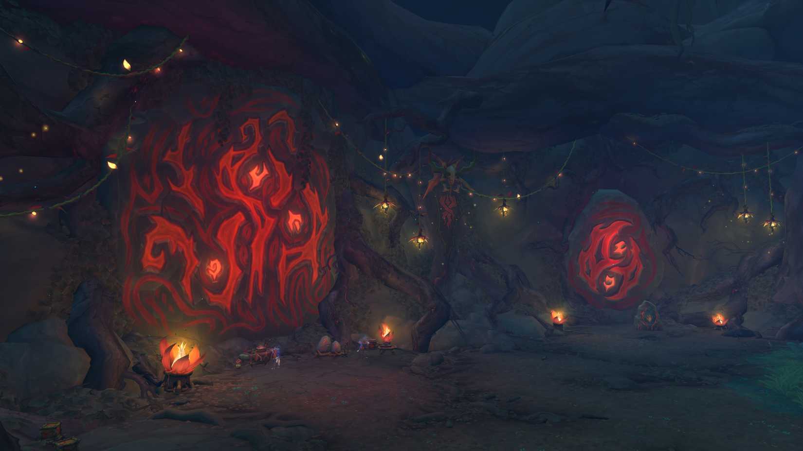 world of warcraft midnight harandar haranir paintings