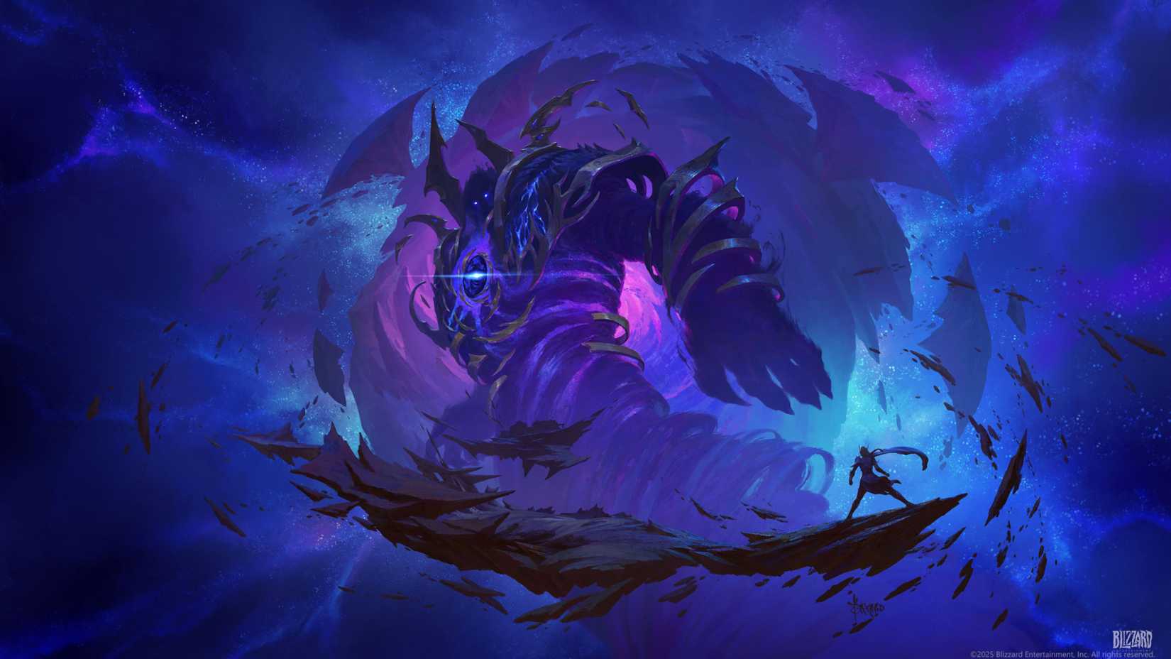 World of Warcraft patch 11.2 Ghosts of k'aresh key art dimensius alleria-1