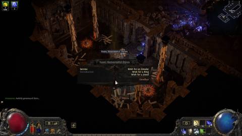 yoon's barya wish choice in path of exile 2