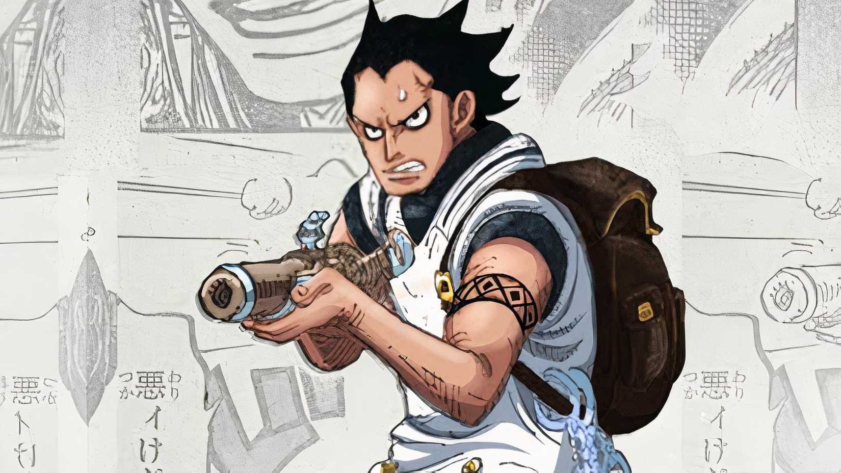 Monkey D. Dragon One Piece masa muda dan kekuatan