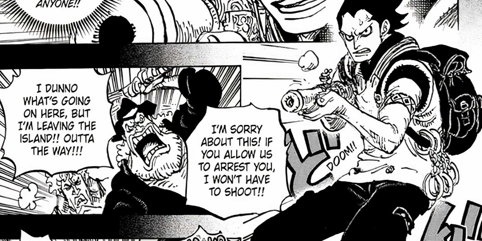 young monkey d dragon one piece 1160 raw scans