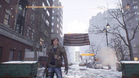 Your character in Tom Clancy's The Division