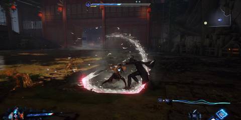 Zana attacks Kaser - Lost Soul Aside