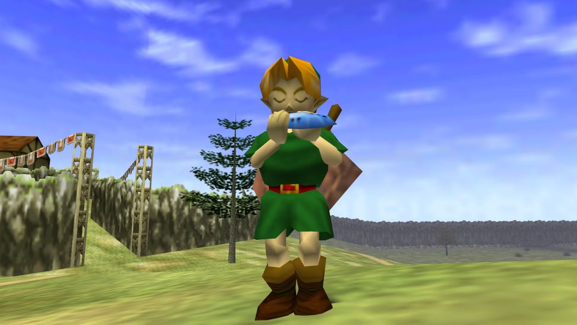 Sampul game <em>The Legend of Zelda: Ocarina of Time</em>, salah satu game terbaik sepanjang masa”><figcaption><em>The Legend of Zelda: Ocarina of Time</em> secara konsisten masuk dalam daftar game terbaik.</figcaption></figure>
<figure class=