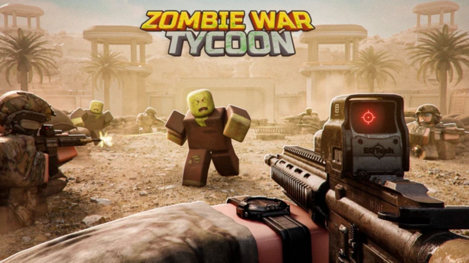 Zombie War Tycoon characters