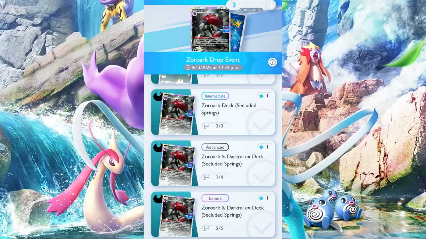 Zoroark Event In Pokemon TCG Pocket