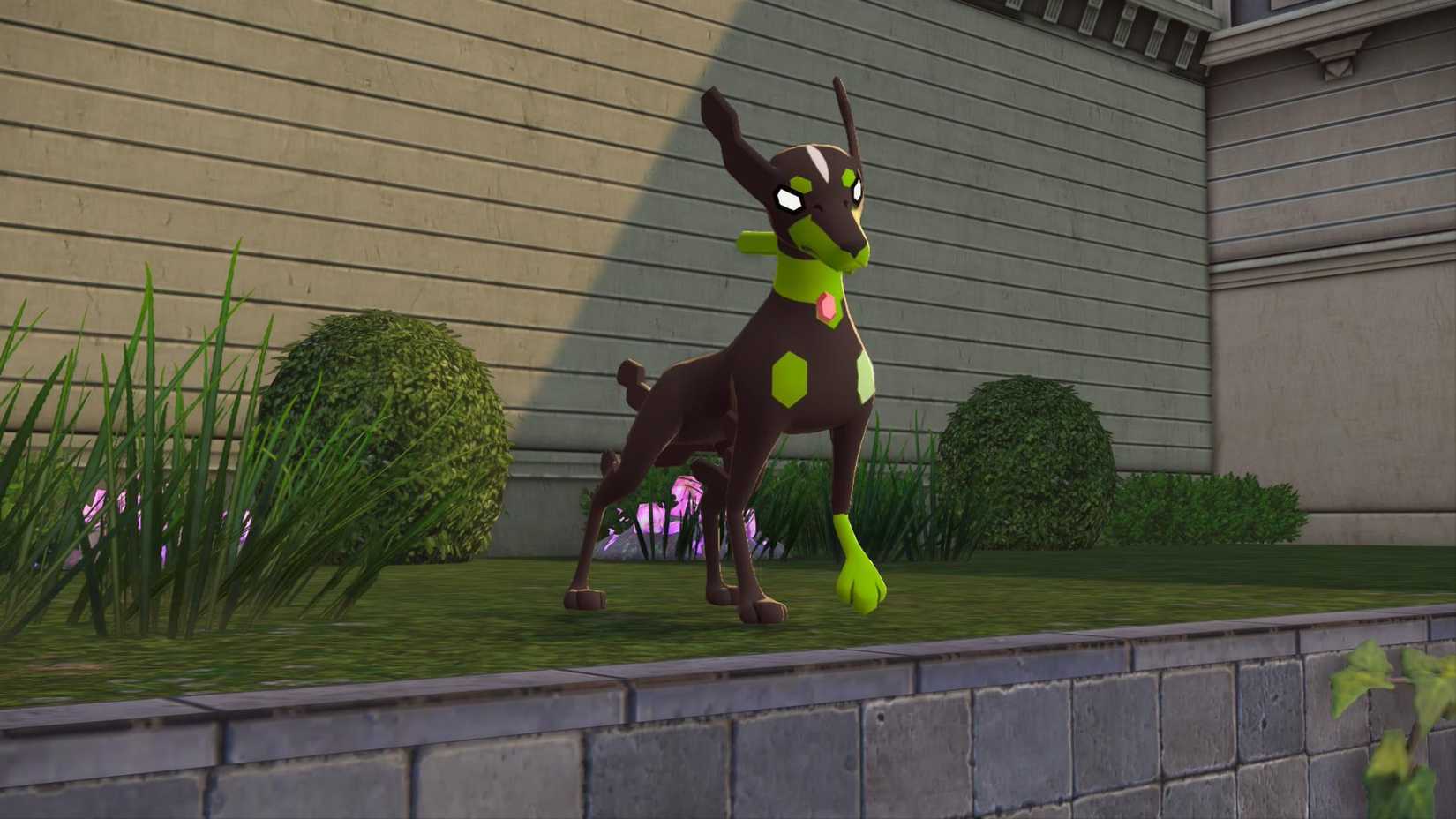 Pokémon Legends: Z-A com Zygarde em sua forma de 10%