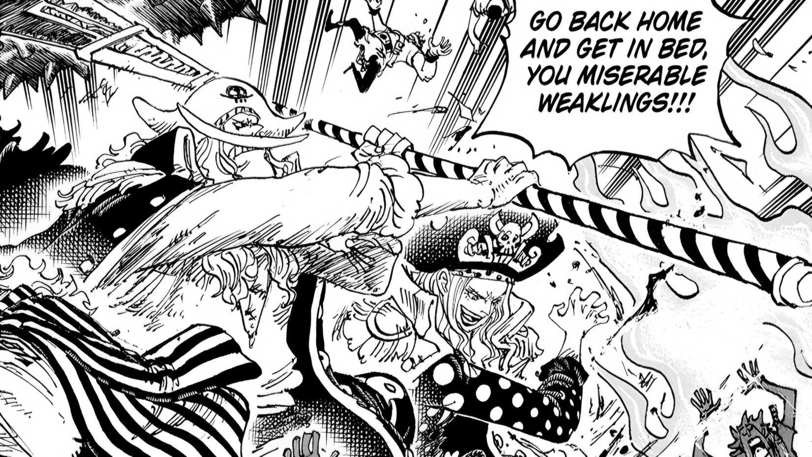 Whitebeard and big Mom in God valley