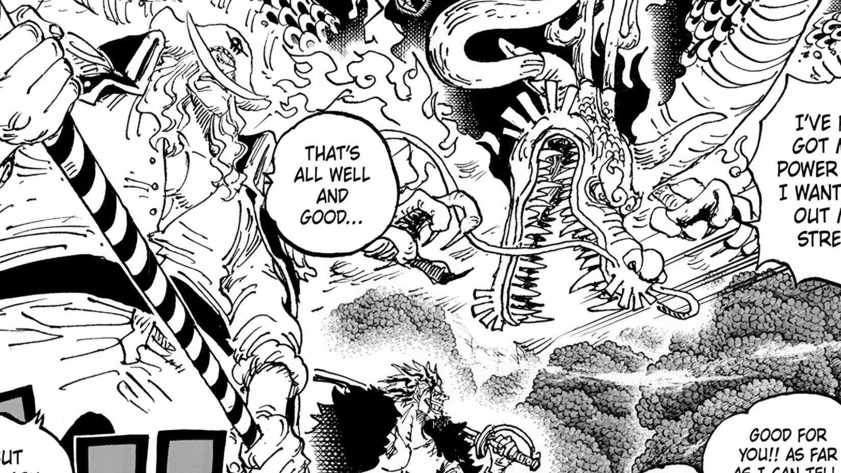 Kaido Xebec Whitebeard strongest trio in one piece history