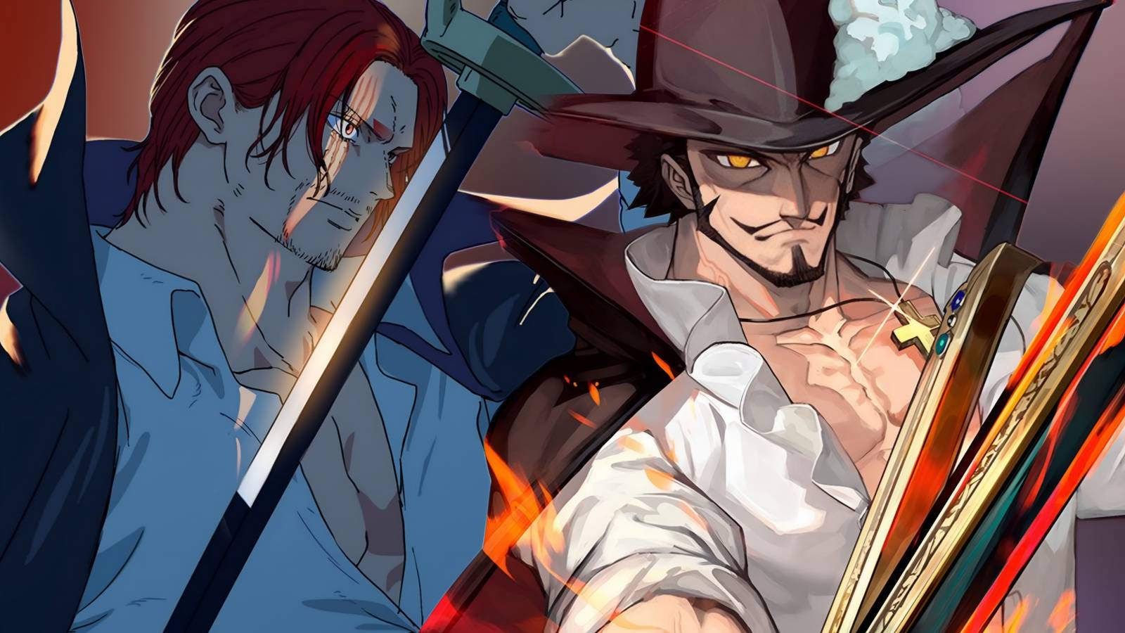Featured One Piece: Strongest Characters Alive After Elbaf Shanks Mihawk
