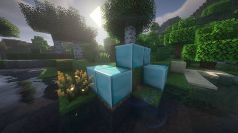Minecraft Diamond Block