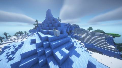 Minecraft Ice Peak Biome
