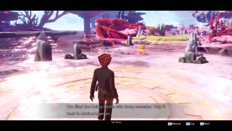 Digimon Story Time Stranger looking for water for MarineAngemon