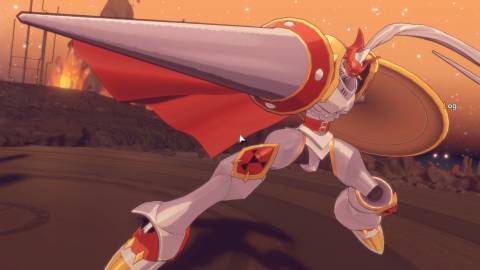 Fighting Digimon in Mega+ Level Digimon Story Time Stranger