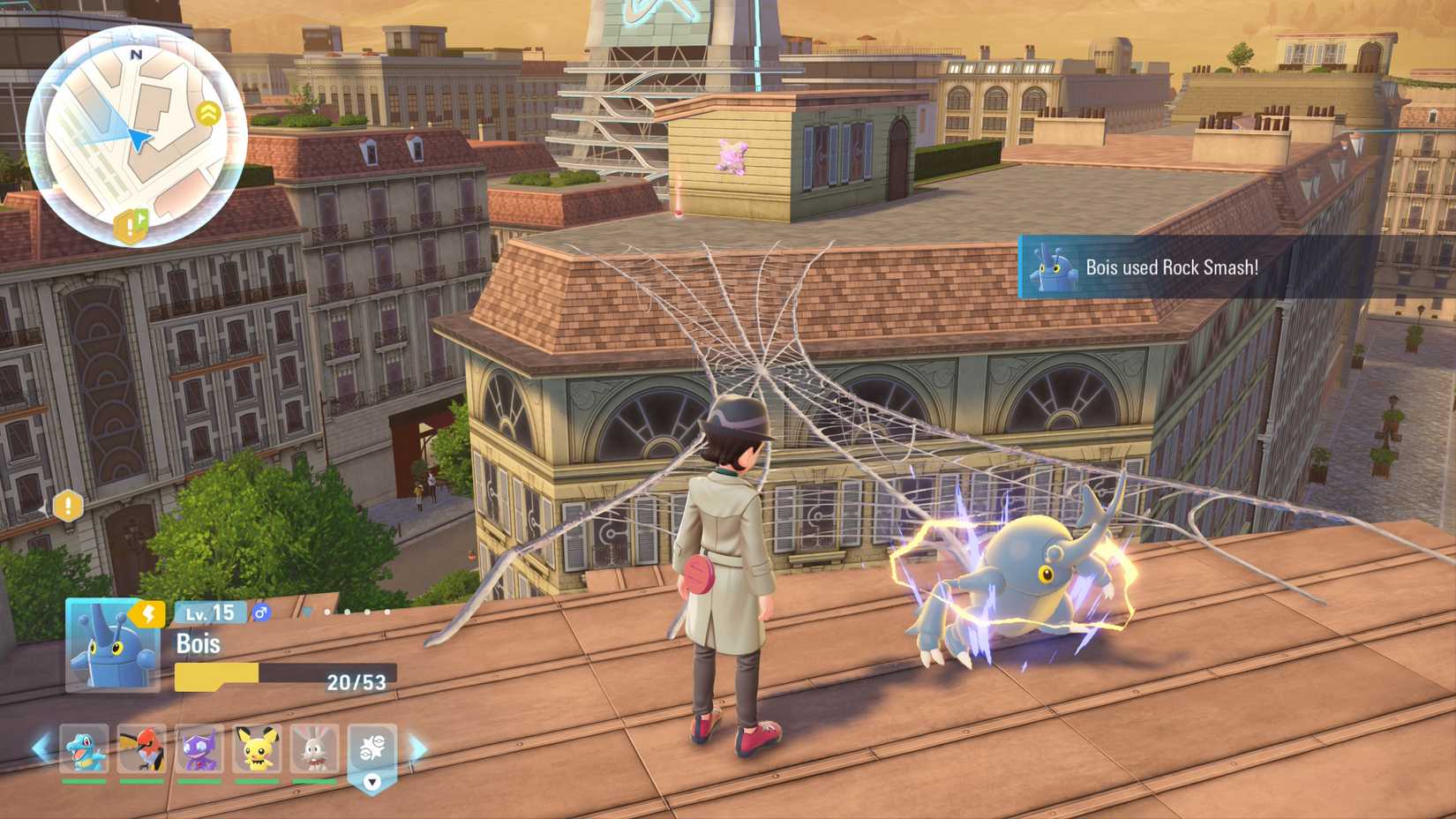 Pokemon Legends Z-A Unlocking Spiderweb bridges