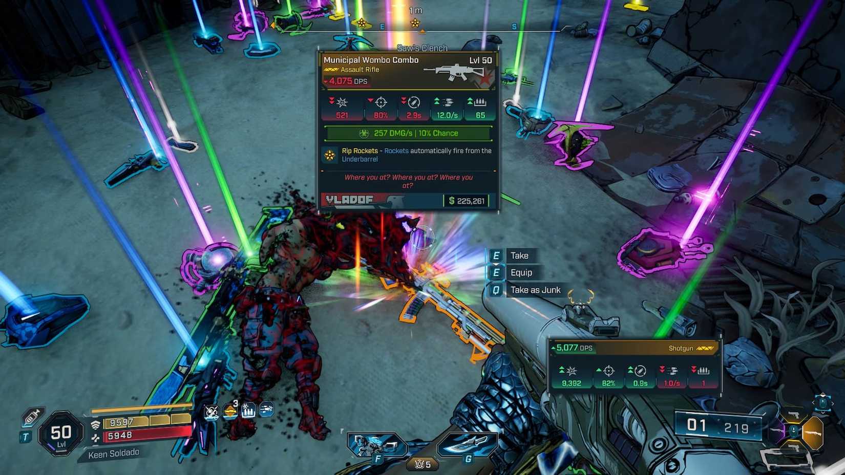 BL4 WOMBO combo phosfen