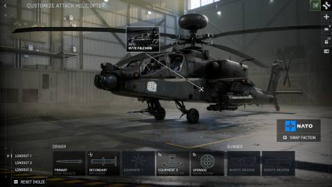 BF6 Attack helicopter loadout