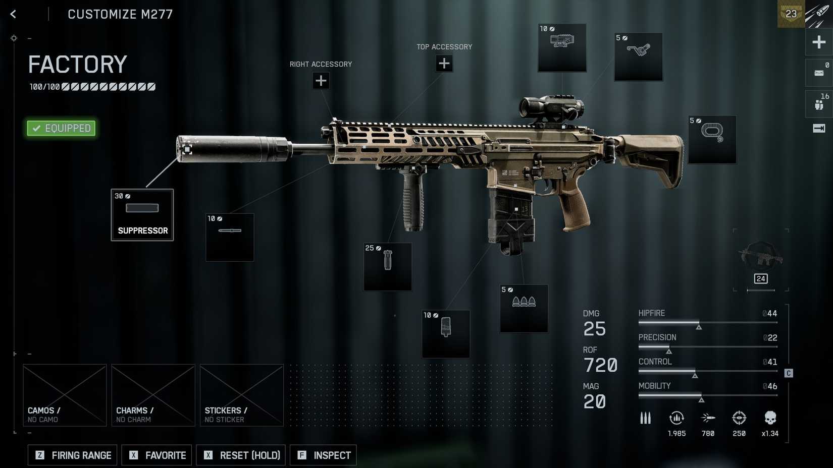 BF6 Medium Range M277 Build