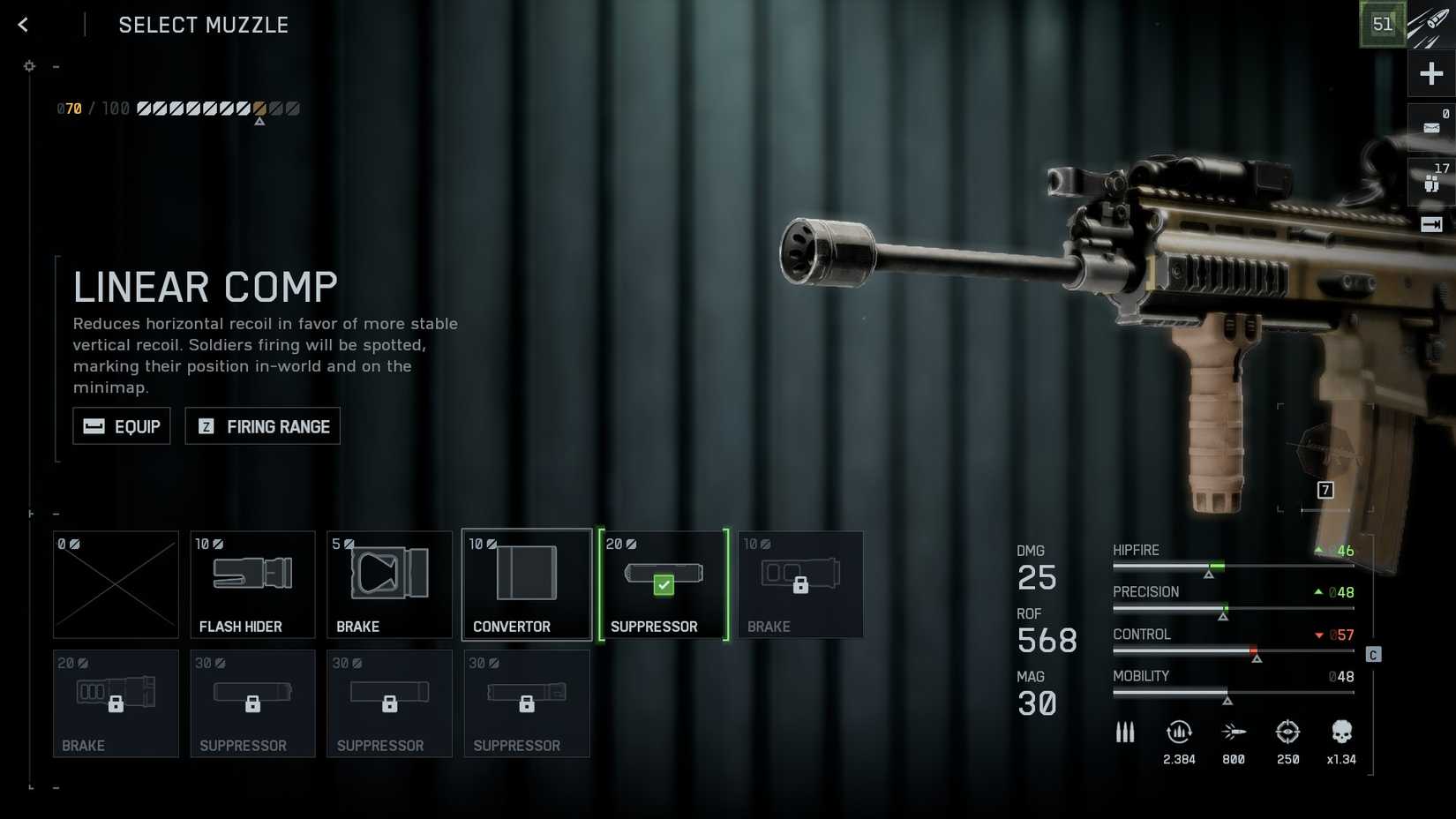BF6 SOR-556 Linear Comp