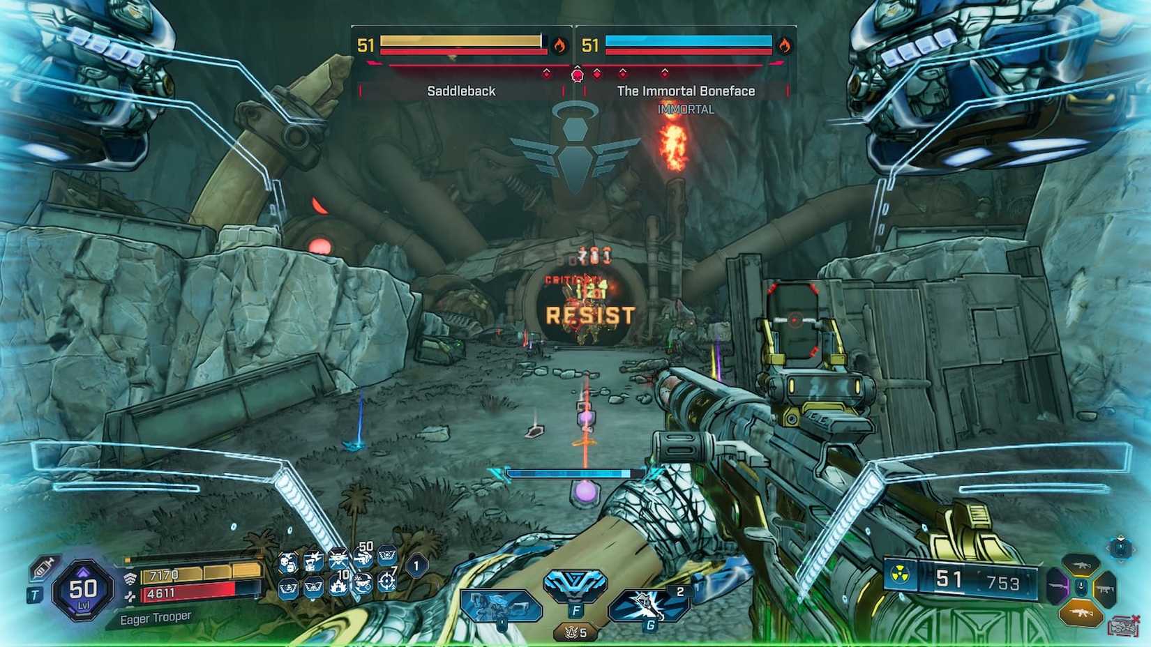 BL4 Saddleback Boneface Fight