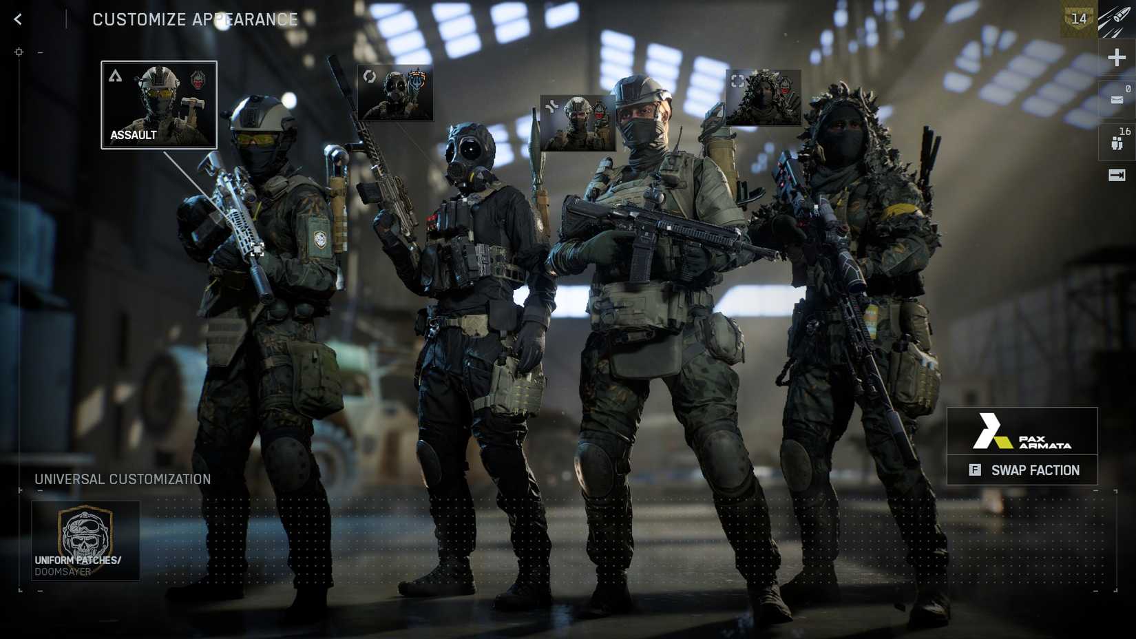 BF6 Pax Armata Soldier Skins