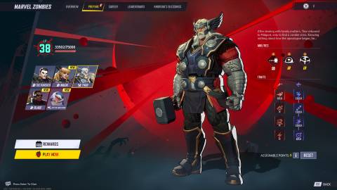 Marvel Rivals Thor Zombies Build