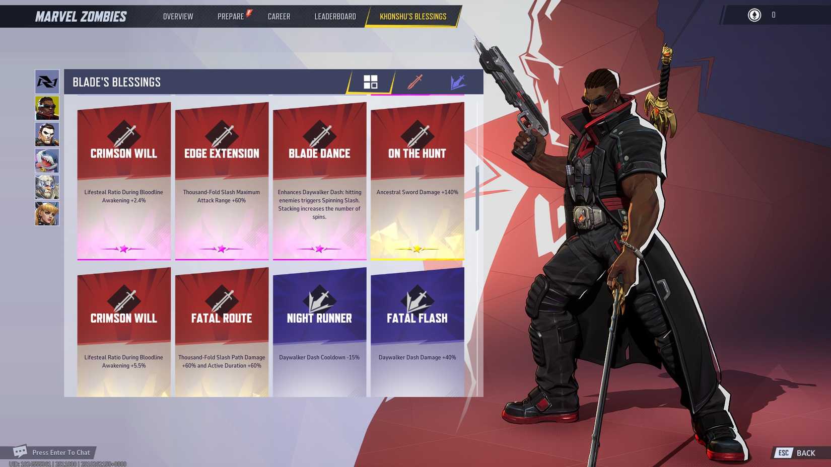 Marvel Rivals Blade Zombie Mode Passive