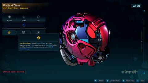 BL4 Watts 4 Dinner Legendary Effect