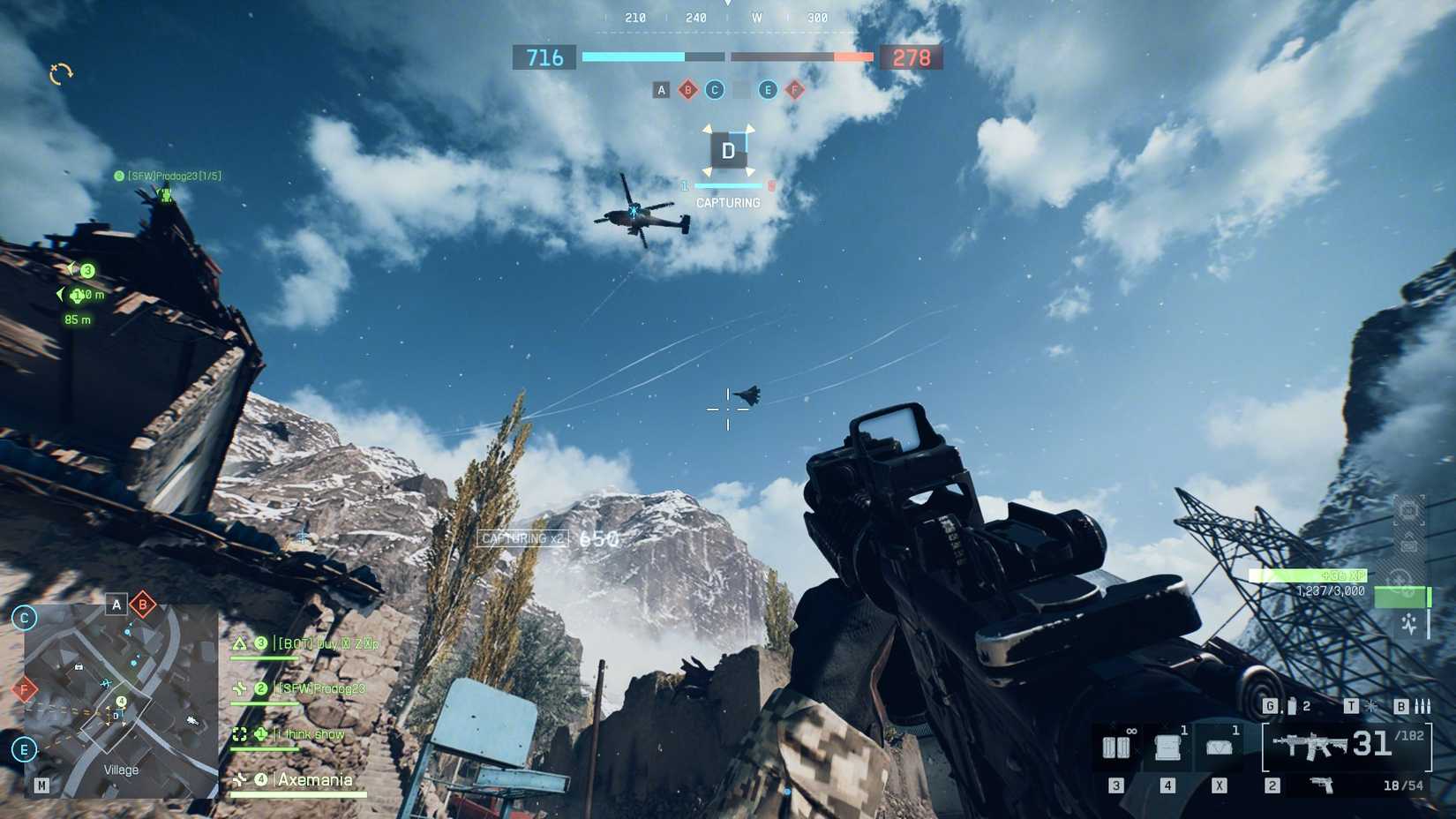 Conquest in BF6 Liberation Peak map