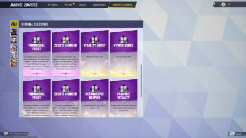 Marvel Rivals Zombies Purple Blessings