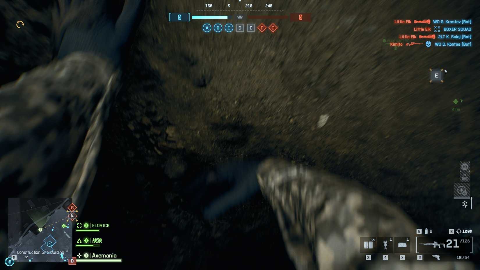 BF6 Combat Roll forward movement