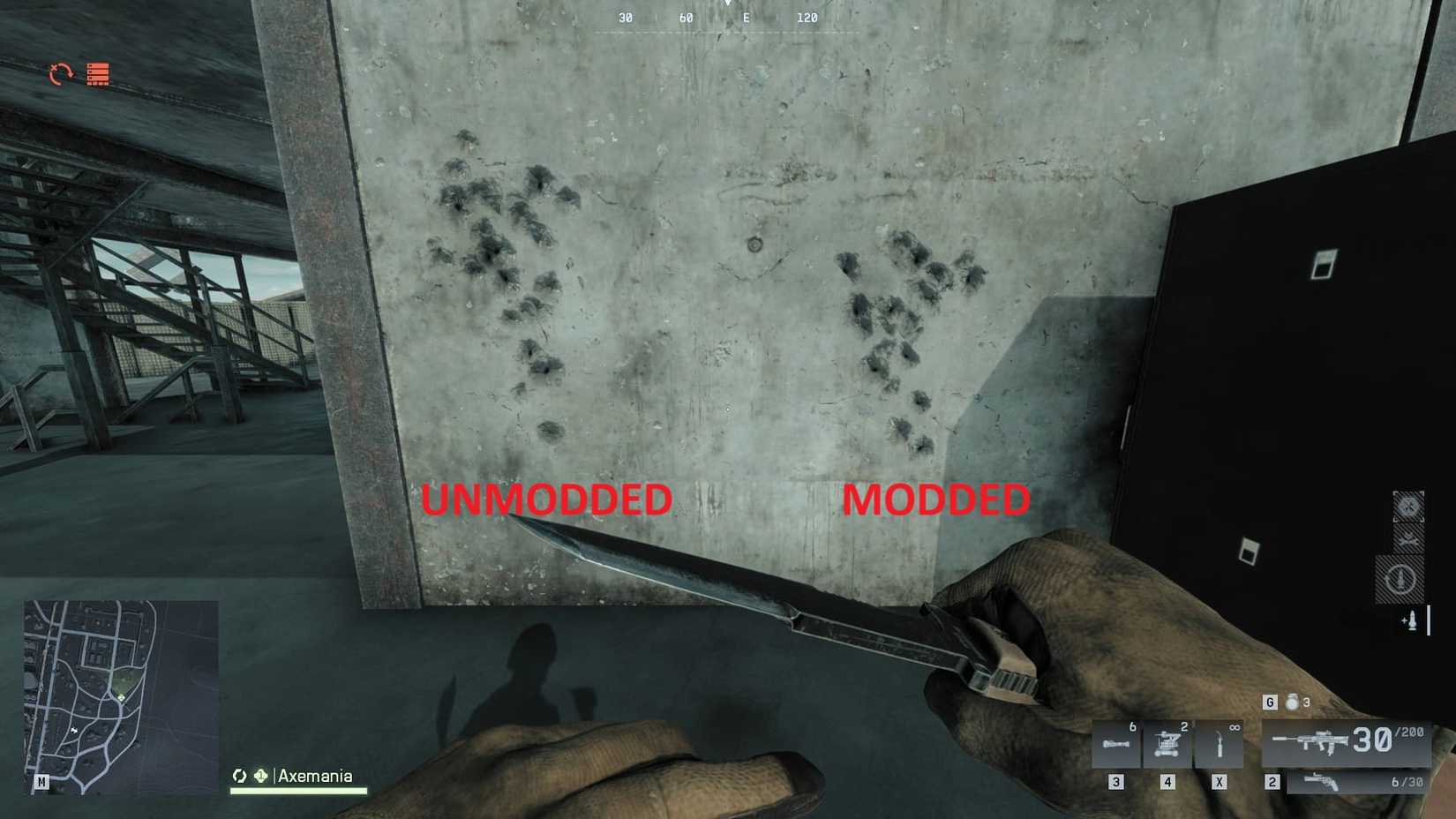BF6 L85A3 Recoil and Spread Patterns 20 meters
