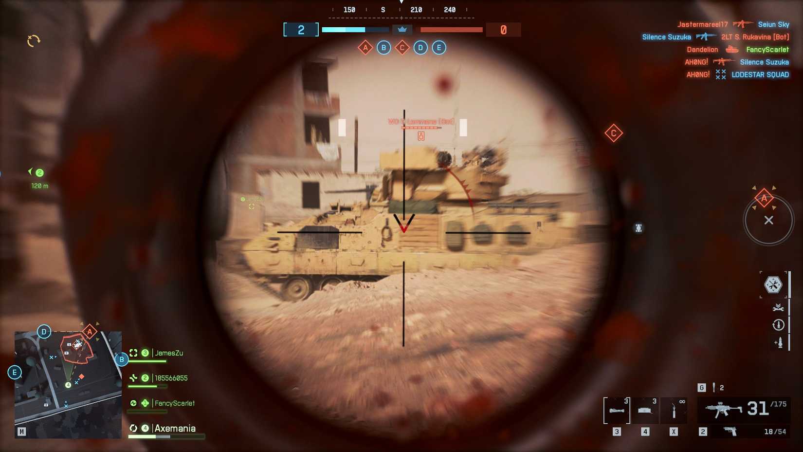 Taking down an LAV in BF6